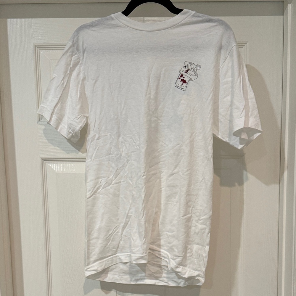 Tultex White Short Sleeve Graphic Tee